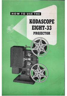 Kodak Kodascope Eight 33 manual. Camera Instructions.